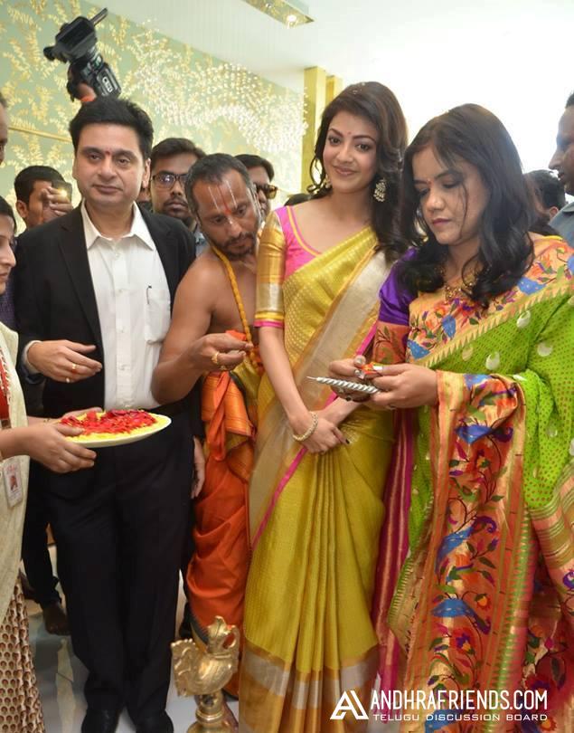 Kajal Agarwal in Saree Latest Photos