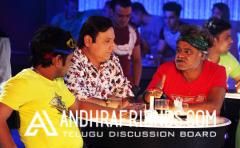 Rajpal Yadav, Manoj Joshi & Sanjay Mishra at on location event of film 'Hume Toh Loot Liya' title track was held recently at RDL Studio, Naigaon..JPG