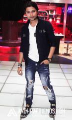 Sidhant Singh at on location event of film 'Hume Toh Loot Liya' title track was held recently at RDL Studio, Naigaon.2.JPG