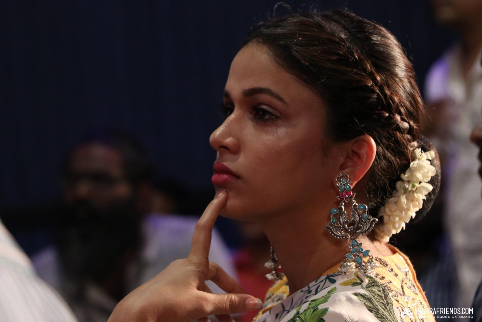 Actress Lavanya Tripati At Mayavan Audio Launch Stills