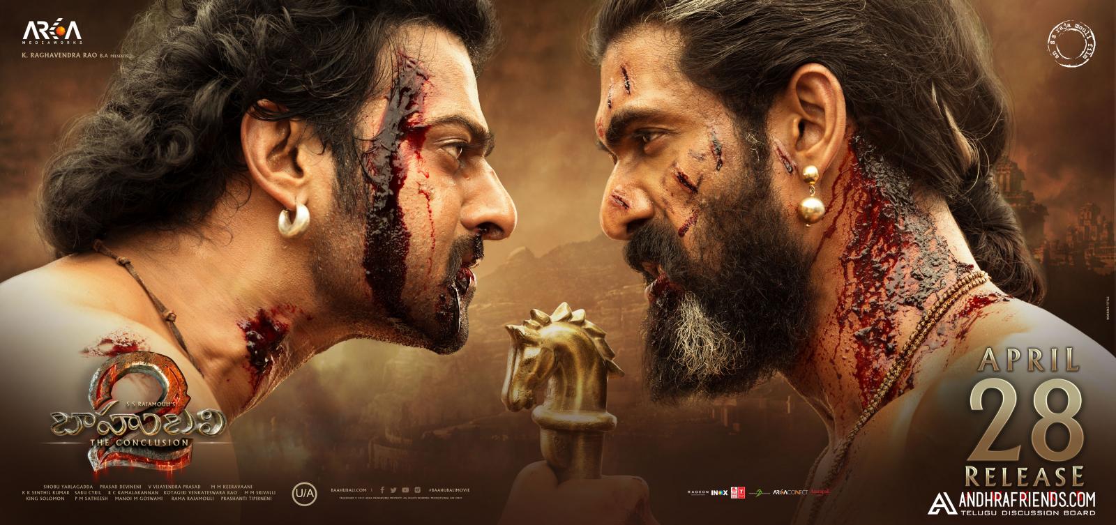 Baahubali 2 Release Posters