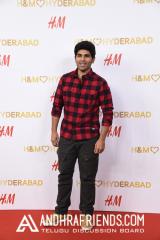 H&M Hyderabad Launch- Allu Sirish on the red carpet.JPG