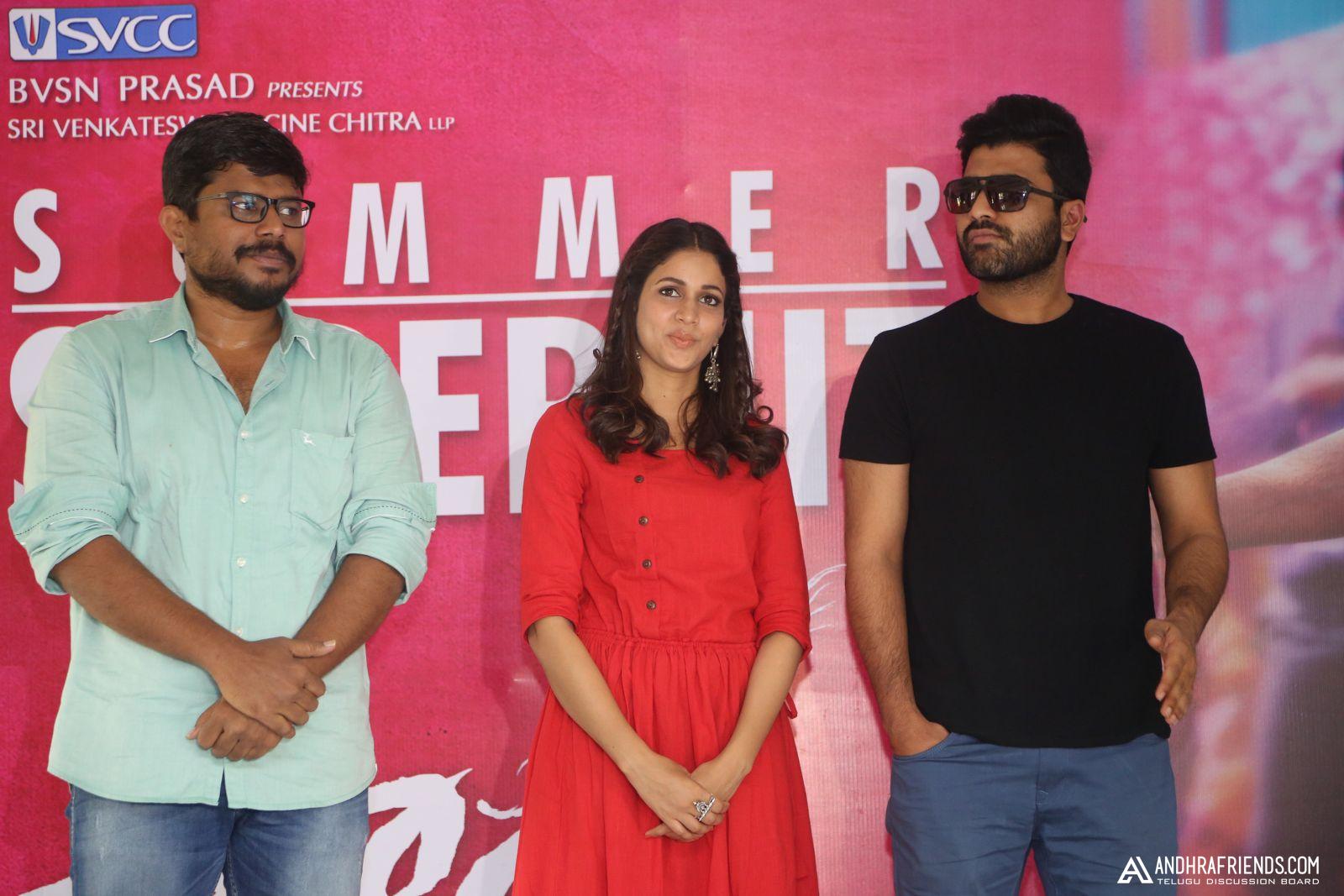 Radha movie success meet