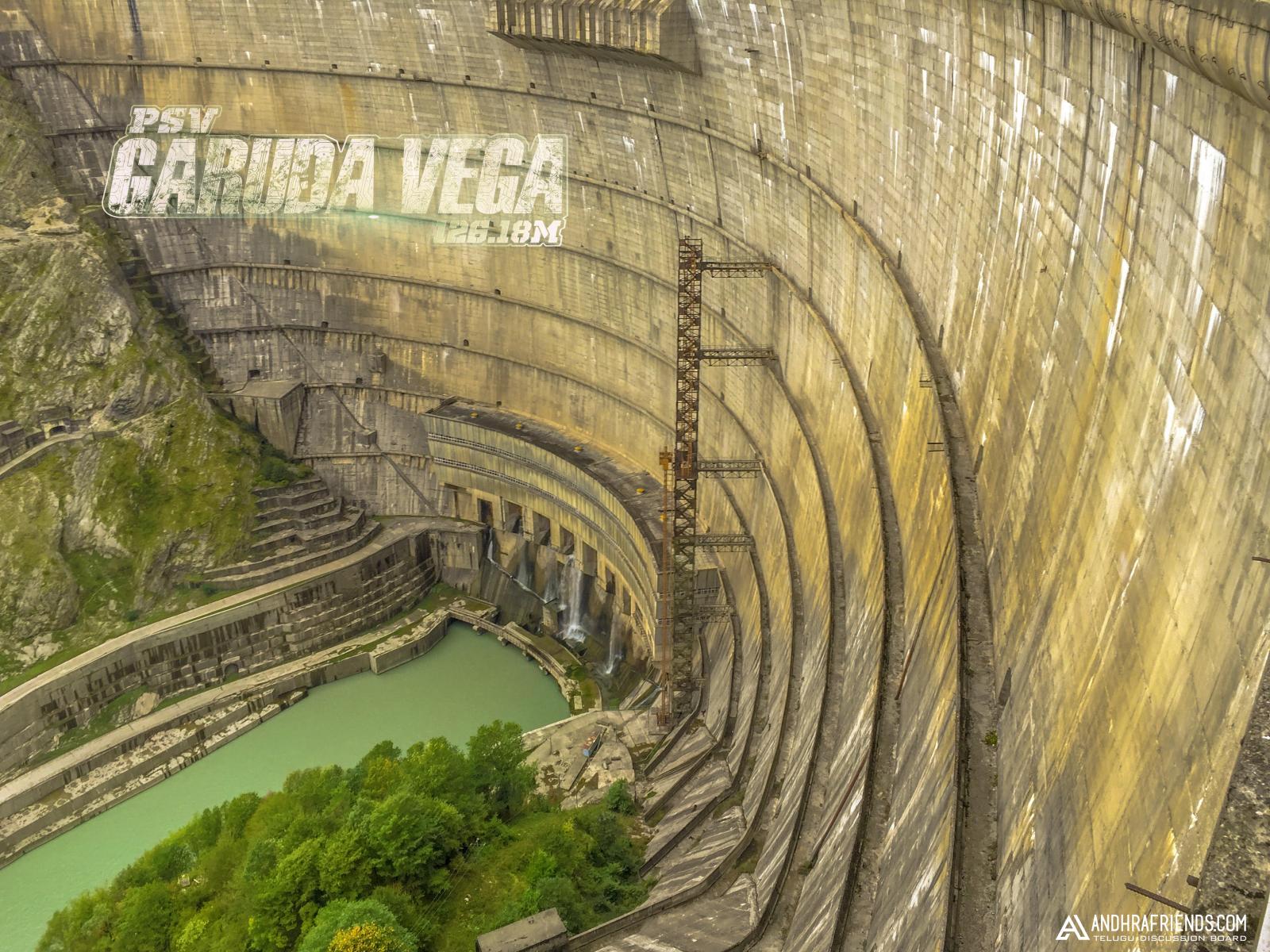Garuda Vega 7 Days shoot in largest Dam