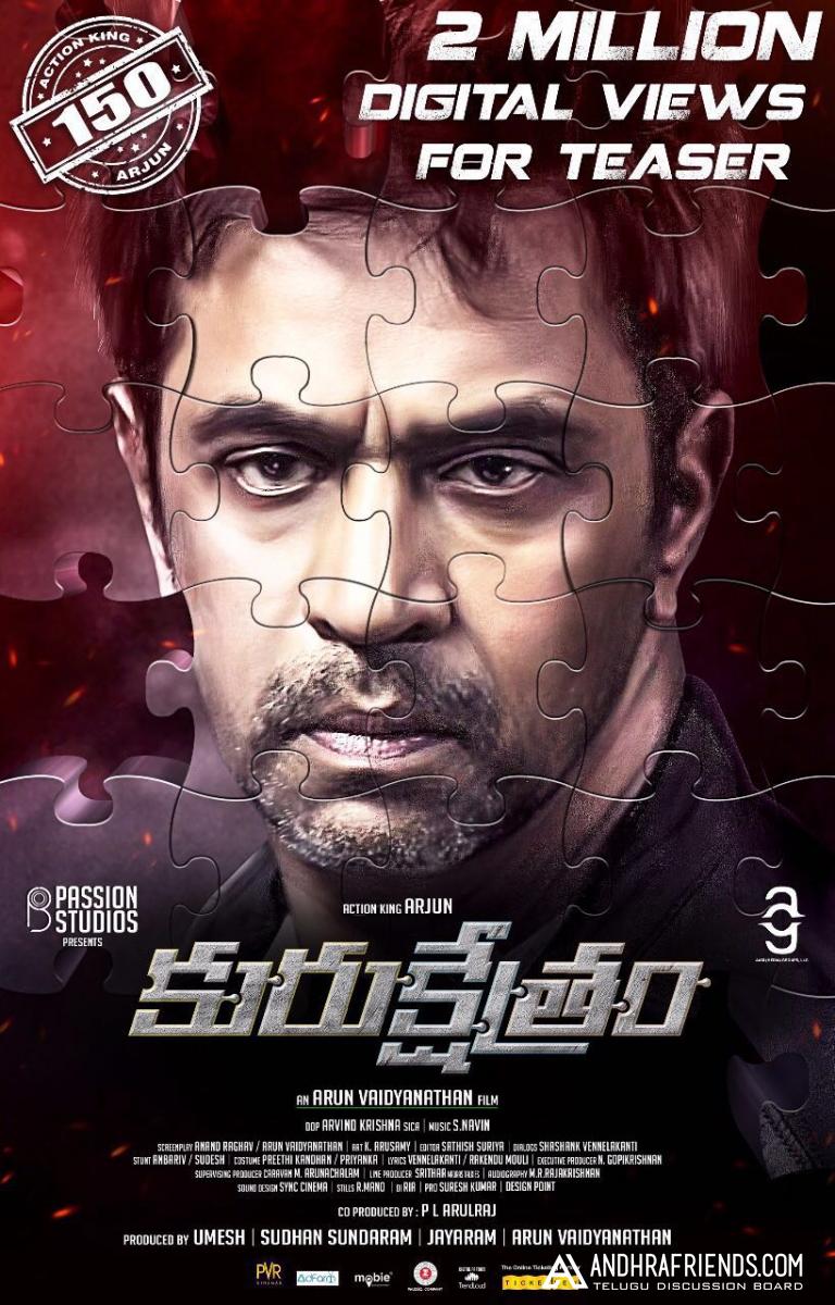 Kurukshetram Movie Teaser 2 Million Views Poster