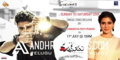 Darshakudu Movie sunday to saturday song Launch details Poster
