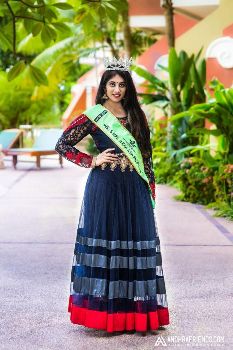 Miss India Asia Pacific 2017 Manasa Jonnalagadda images
