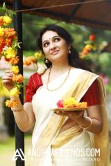 Actress Aavaana Wishing You All Happy Onam Photos (8).JPG