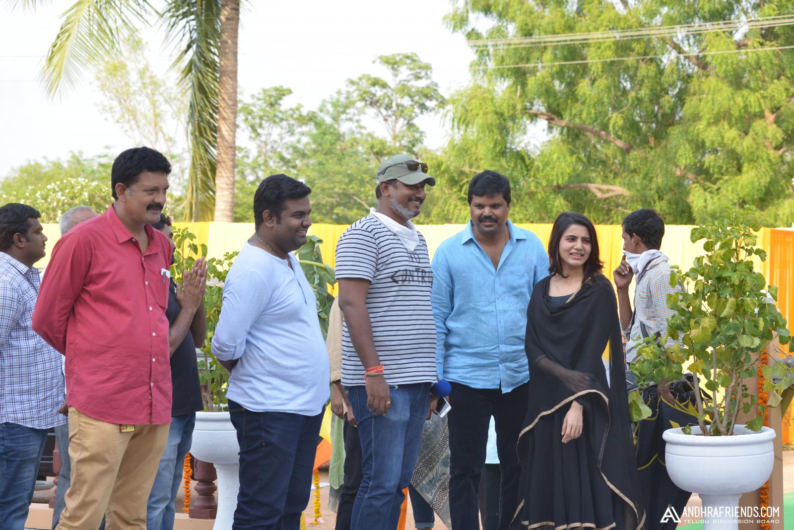 Tollywood Celebrities at Balakrishnudu Movie Shooting Spot Photos