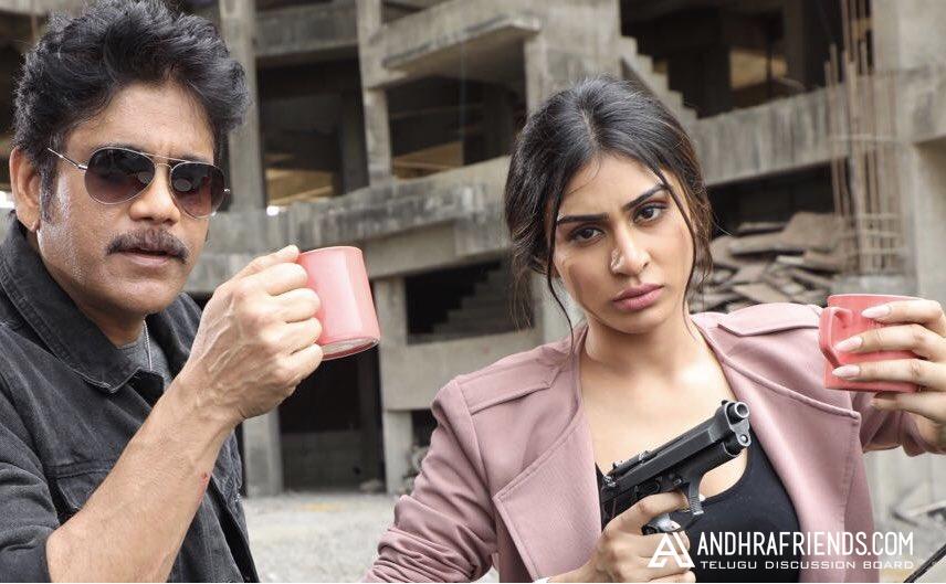 New Stills of Nagarjuna and Myra Sareen From RGV’s Officer