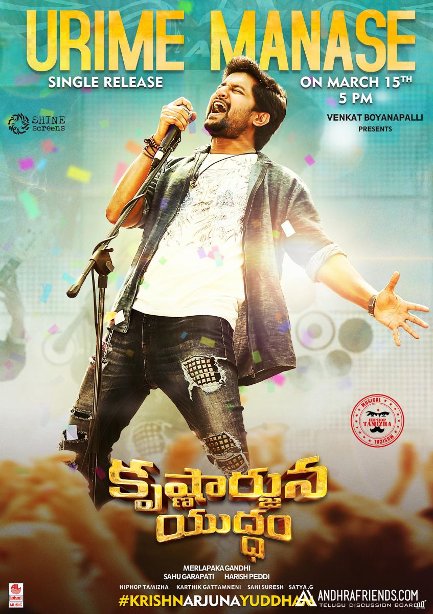 Nani’s Krishnarjuna Yuddham 3rd single announcement