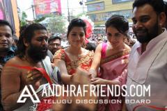 Raashi Khanna and Mehrene Kaur launch KLM Fashion Mall in Nellore photos