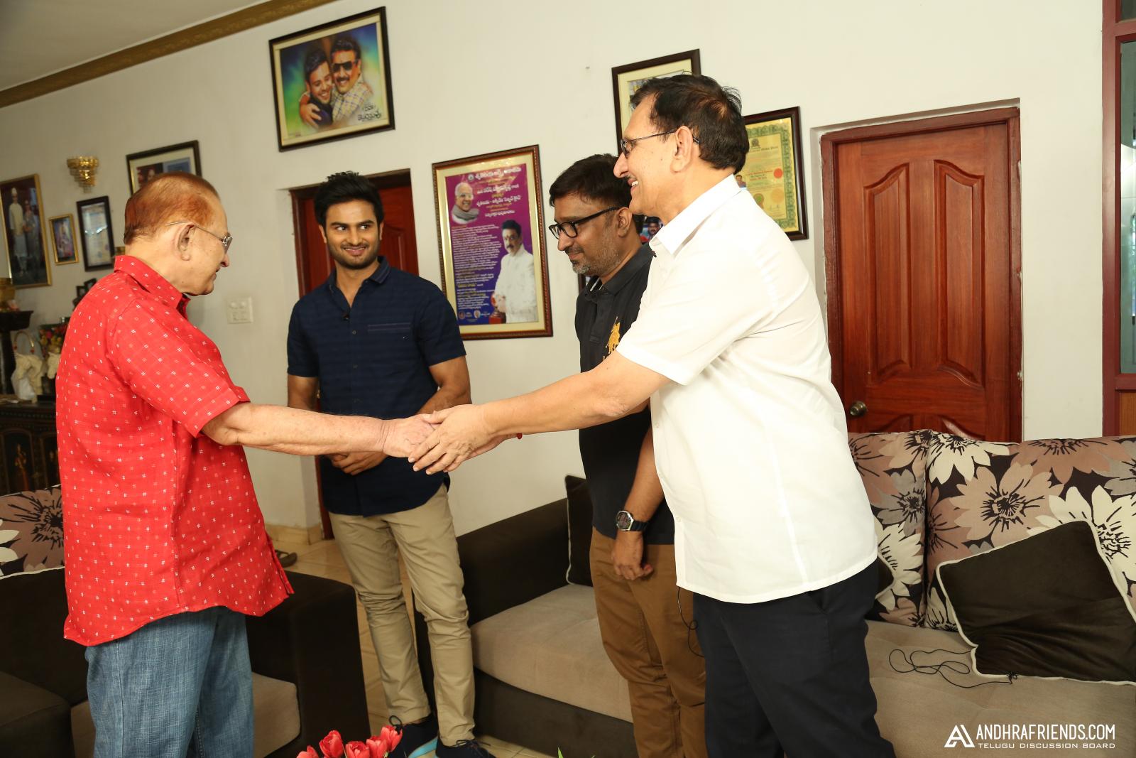 Super Star Krishna Launch Sudheer Babu's Sammohanam Movie Trailer