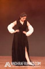 Beautiful Anchor Sreemukhi in Black Dress Photos
